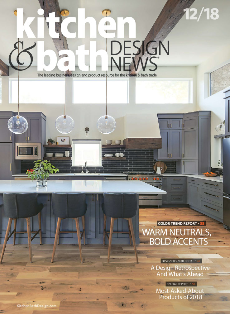 Kitchen and Bath Design News article 12/18